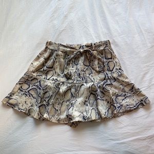 Altar’d State Snakeskin Skort